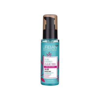 Pure Coconut & Aloe Vera Hair care Serum 75ml + UV Protectant By Urban Care