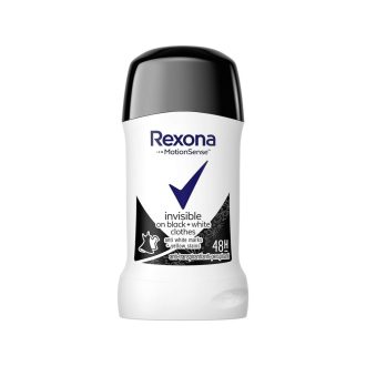 Rexona Deodorant Stick 40ml Invisible Black & White Diamond