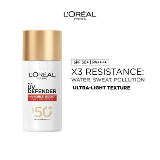 L'oreal Paris Uv Defender Invisible Resist Daily 50+ Spf Sunscreen 50ml