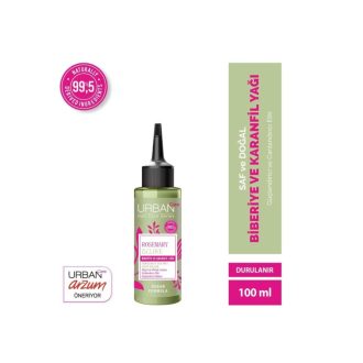 Rosemary & Clove Biberiye ve Karanfil Saç Bakım Yağı 100 ML