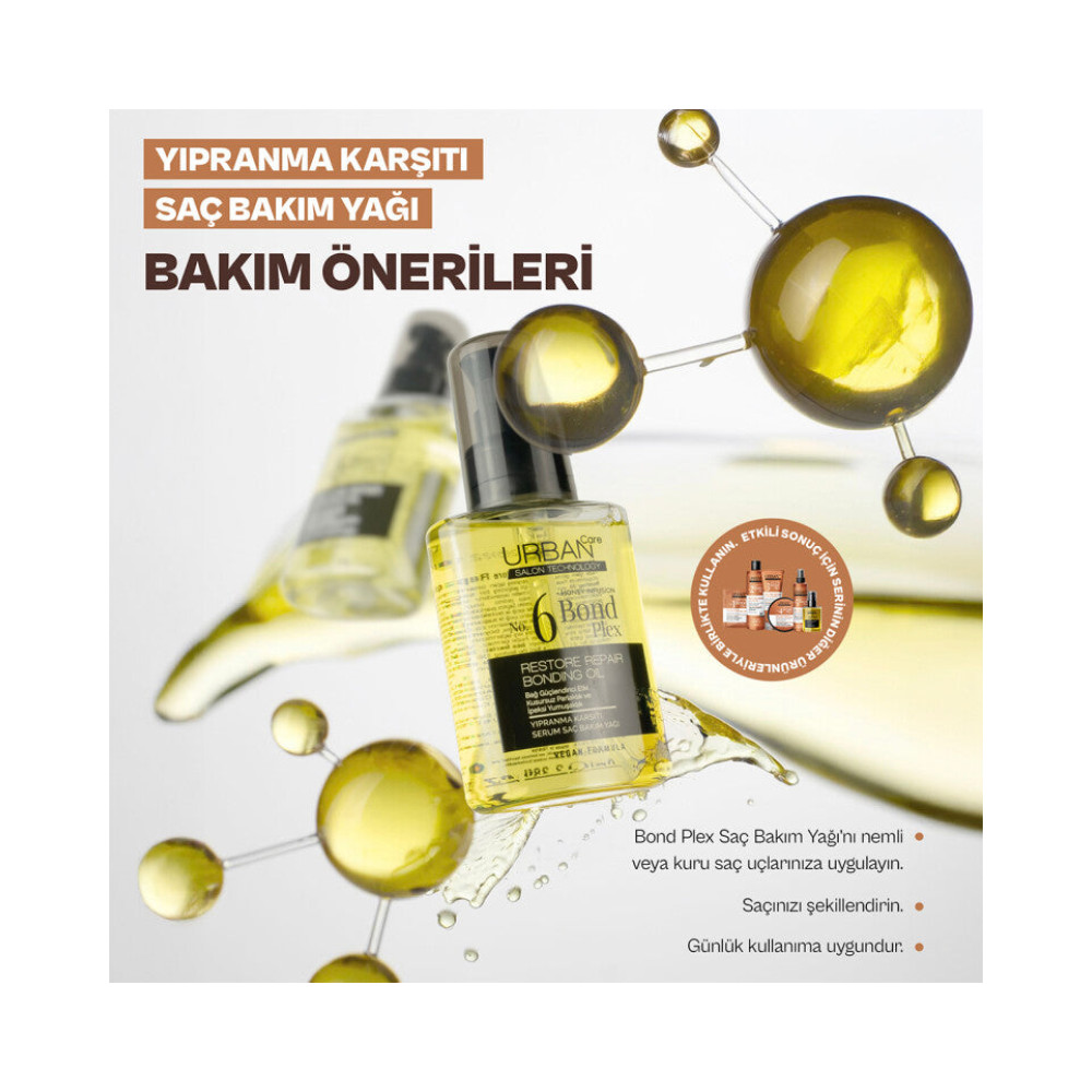 No.6 Bond Plex Saç Bakım Yağı