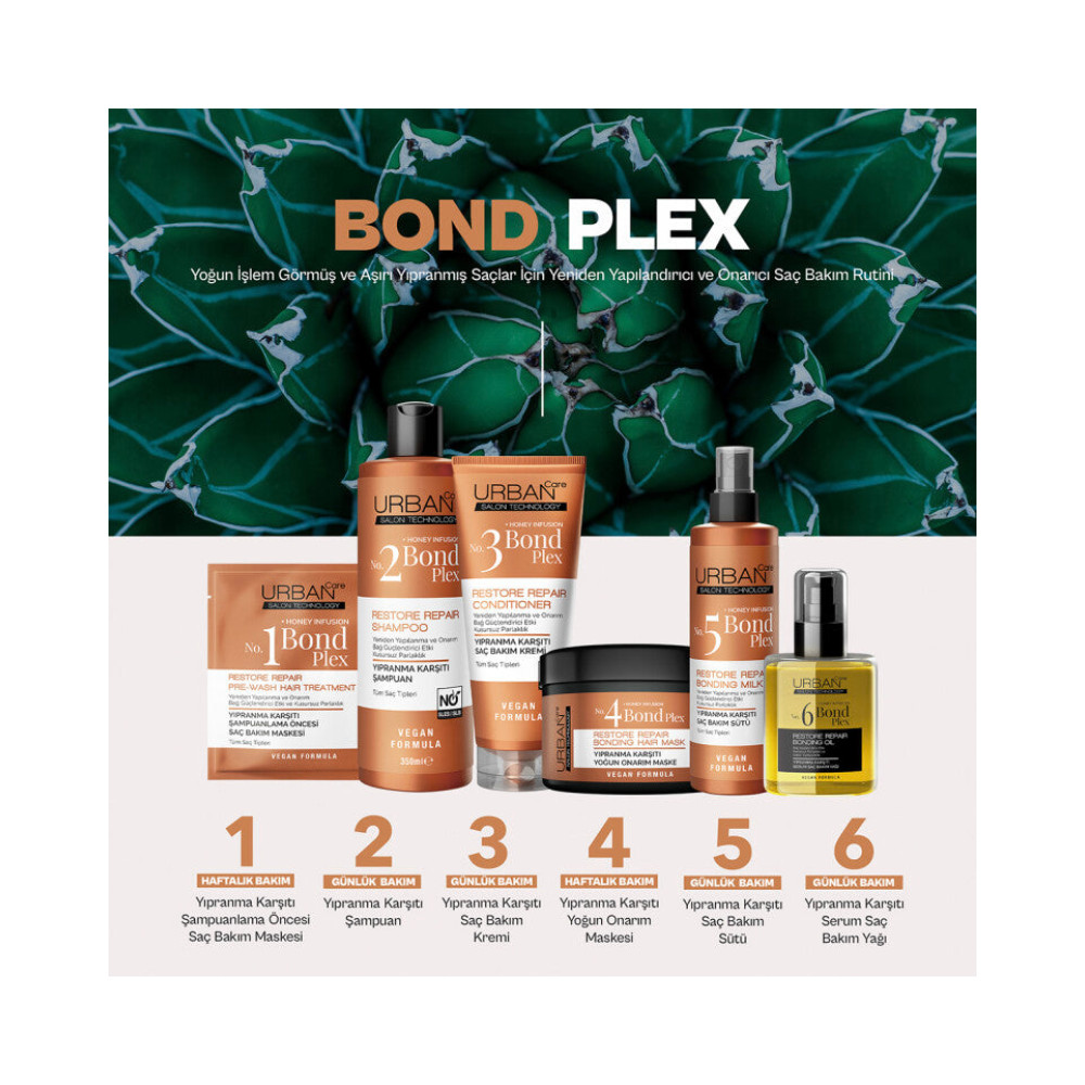 No.6 Bond Plex Saç Bakım Yağı