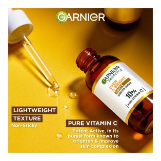 Garnier Skinactive Fast Bright Night Booster Serum With 10% Pure Vitamin C 30ml