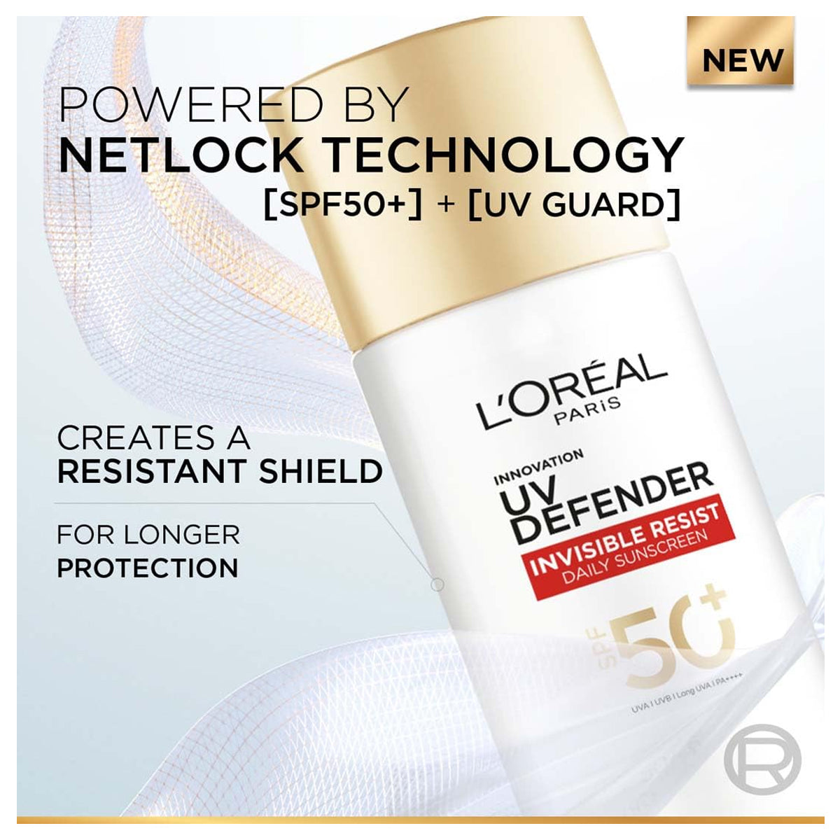 L'oreal Paris Uv Defender Invisible Resist Daily 50+ Spf Sunscreen 50ml