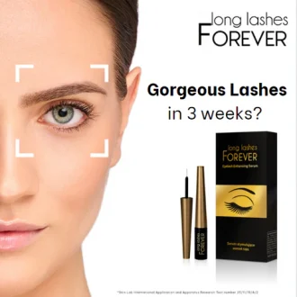 3 weeks long lashes