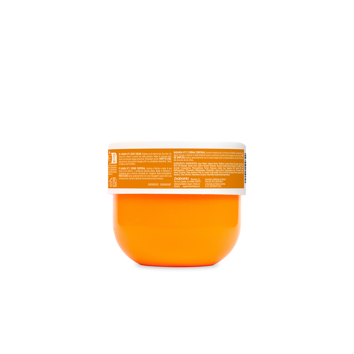 50000532 Crema Corporal Vit C EAN 8410412100342 Trasera.png