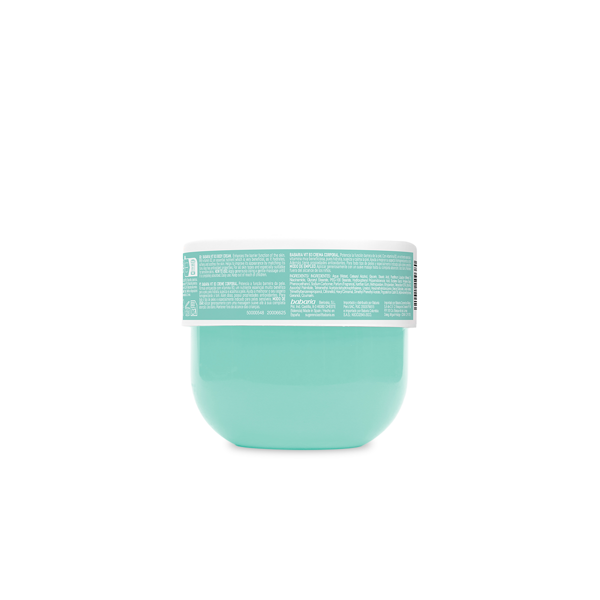 50000548 Crema Corporal Vit B3 EAN 8410412 100380 Trasera.png