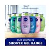 NIVEA Fresh Powerfruit Shower Gel, Wild Berry Scent, 250 ml