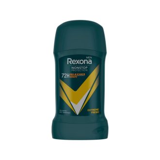 Rexona Men Nonstop Protection Extreme Fresh Deodorant Stick with 72 Hours Protection Against Sweat and Body Odour 50 ml