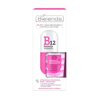 Bielenda B12 Beauty Vitamin 2 Phase Cream And Serum 2 In 1 Day Night 45g