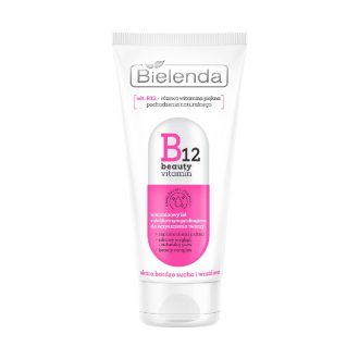 Bielenda B12 Beauty Vitamin Face Wash Gel With Peeling 150ml