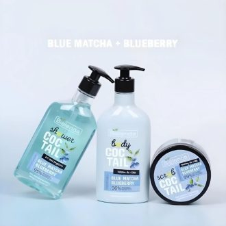 Bielenda Body Coctail Regenerating Body Balm Blue Matcha Blueberry 96% Natural Ingredients 400ml (1)
