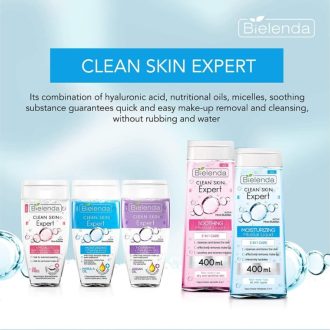 Bielenda Clean Skin Expert 3 in 1 Soothing Micellar Water 400ml (1)