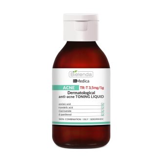 Bielenda Dr Medica Dermatological Anti Acne Liquid Tonic for Face Cleavage and Back 250ml