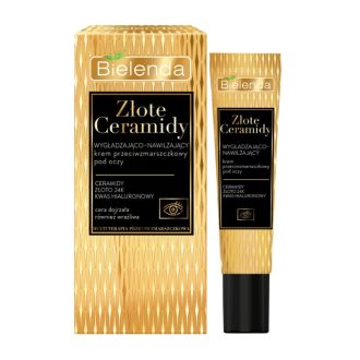 Bielenda Golden Ceramides Moisturising Smoothing Eye Cream 15ml