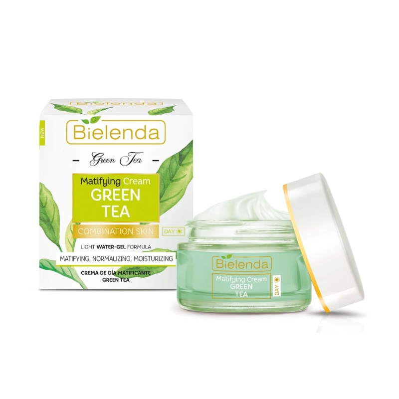 Bielenda Green Tea Mattifying Normalising Face Cream for Combination Skin Day 50ml (1)