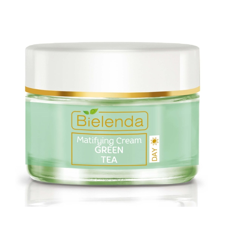 Bielenda Green Tea Mattifying Normalising Face Cream for Combination Skin Day 50ml (2)