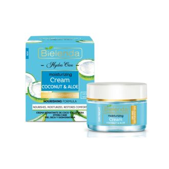 Bielenda Hydra Care Moisturizing Face Cream Coconut & Aloe Dry and Dehydrated Skin 50ml (3)