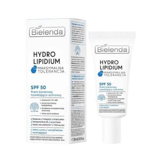 Bielenda Hydro Lipidium Maximun Tolerance Moisturising Protective Barrier Cream SPF50 30ml (2)