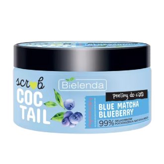 COCKTAIL SCRUB Regenerating body scrub BLUE MATCHA + BLUEBERRY