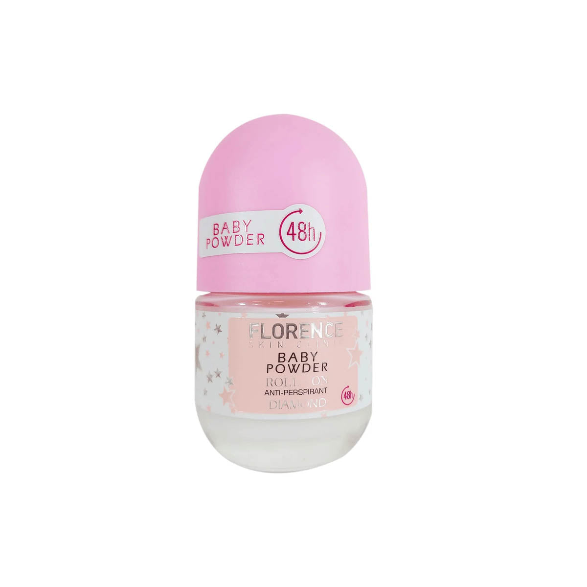 Florence Baby Powder Anti Perspirant Diamond Roll On 50ml