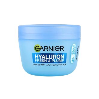 Garnier SkinActive Hyaluron Fresh & Plump Cream, 48H Oil‑Free Hydration, 4% Hyaluronic Acid & Niacinamide, 85ml
