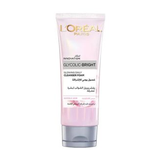 Loreal Paris Glycolic bright Cleansing Foam 100ml