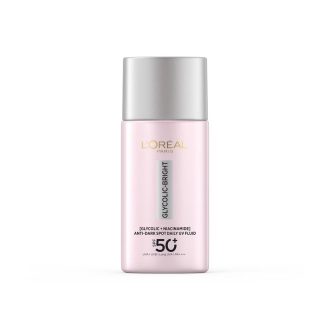 Loreal Paris Glycolic bright Anti dark Spot Daily Uv Fluid Spf50 50ml