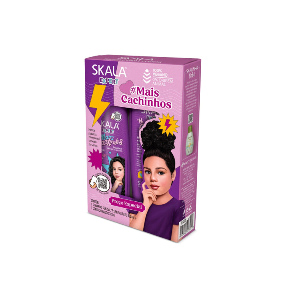 Skala Mais Cachinhos (Shampoo+conditioner)