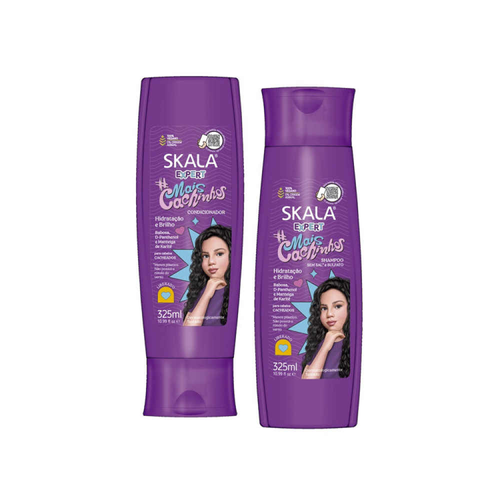 Skala Mais Cachinhos (Shampoo+conditioner)