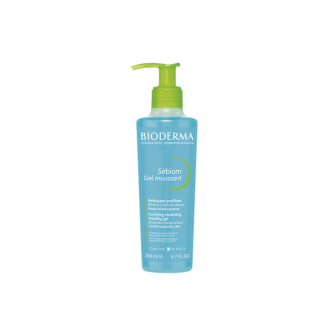 Bioderma Sebium Gel Moussant Purifying Cleansing Foaming Gel 200ml