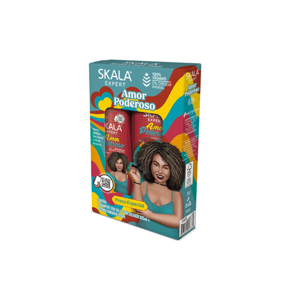 Skala Amor Poderoso ( Shampoo + Conditioner ) 325ml