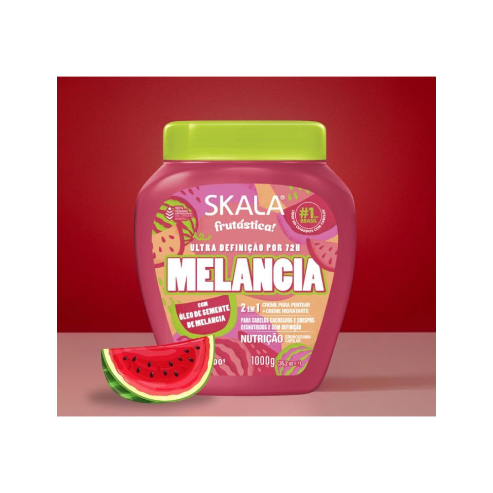 Skala Frutástica Melancia Treatment 2 in 1 Mask & Leave in Conditioner 1000g