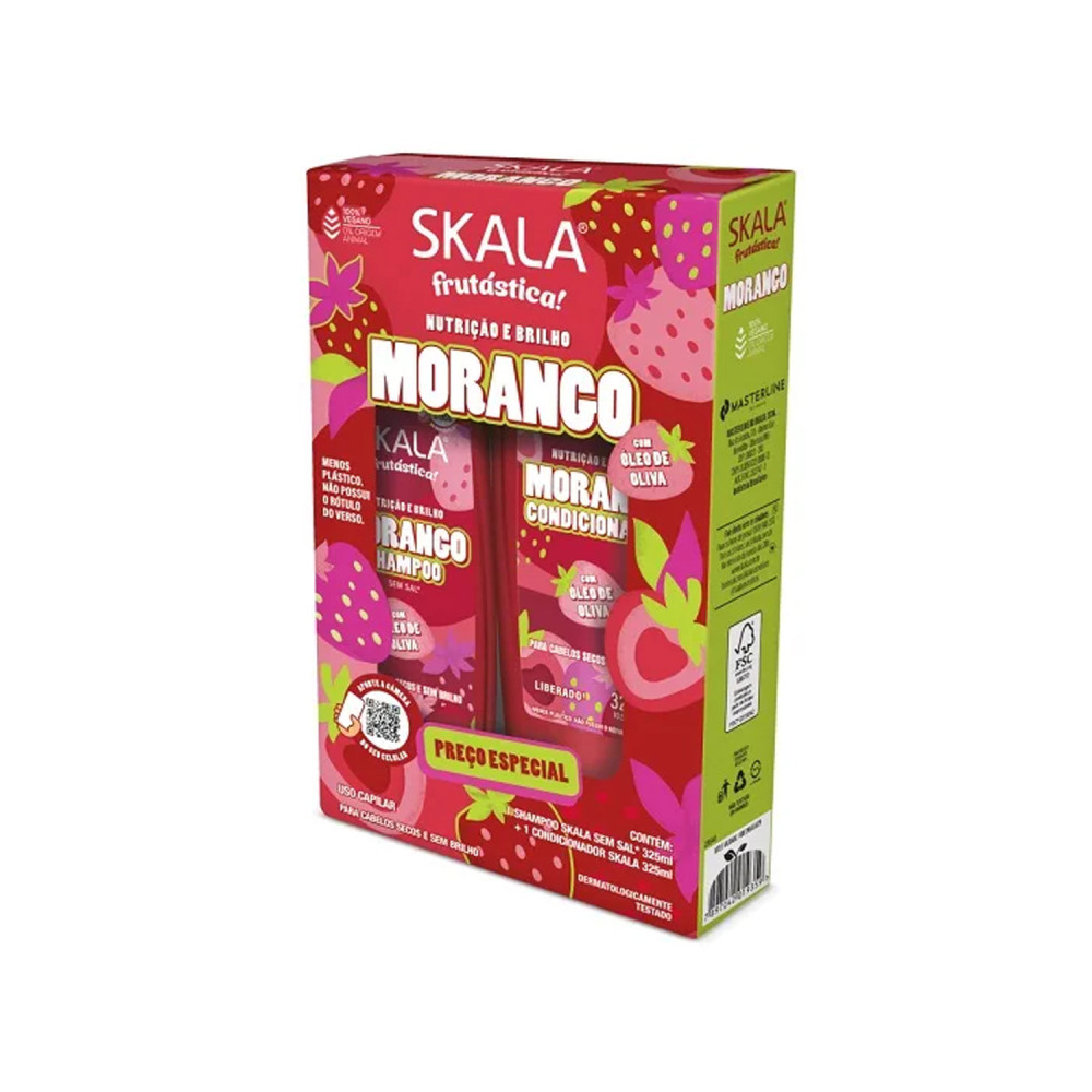 Skala Morango (Shampoo+Conditioner) 325ml