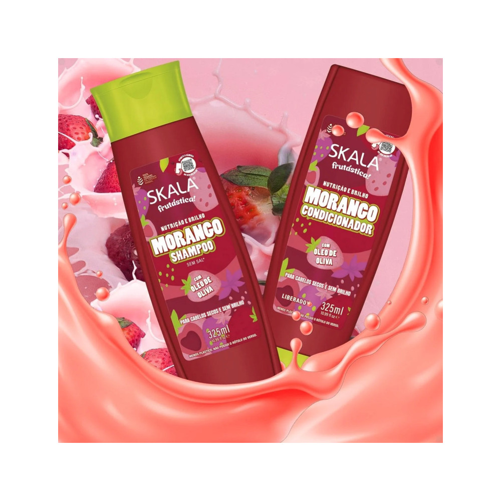 Skala Morango (Shampoo+Conditioner) 325ml