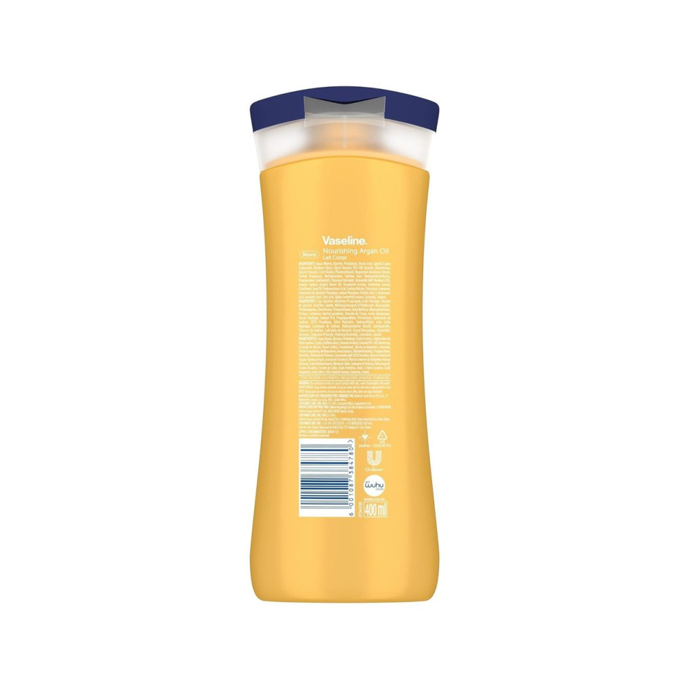 Vaseline Nourishing Argan Oil + Vaseline Body Lotion 13.5oz (400ml)