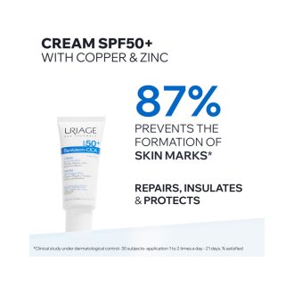 Uriage Bariéderm Cica Cream with Copper Zinc SPF 50+