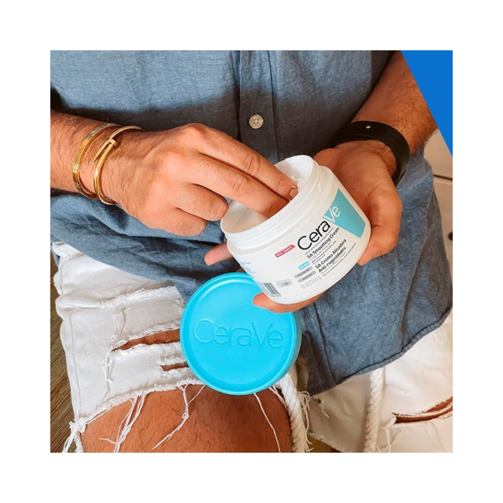 CeraVe SA Smoothing Cream for Dry, Rough, Bumpy Skin 10% Urea