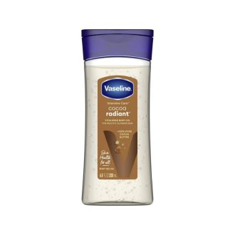 Vaseline Total Moisture Cocoa Radiant Body Gel Oil 6.8 oz Pack of 2 Vaseline