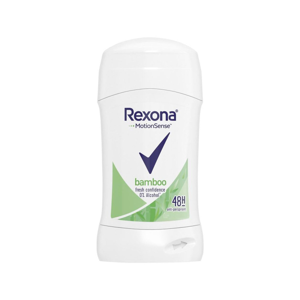 Rexona Women's Antiperspirant Deodorant Stick Bamboo 40 g Pack of