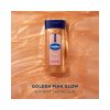 Vaseline Glazed and Glisten Sunlit Glow Body Gel Oil Vanilla Cocoa Shimmering with Ultra Hydrating Lipids and 100% Pure Cocoa Butter, 6.8 Oz