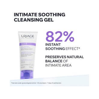 Uriage Gyn Phy Gyn 8 Soothing Cleansing Gel Intimate Hygiene