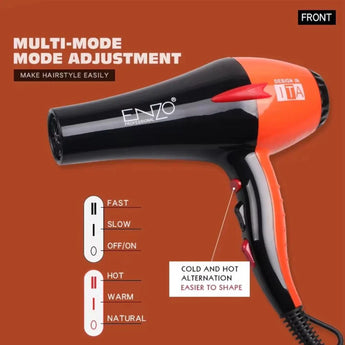 Hair care enzo italy en 6113 hair dryer hood blower 5500 w