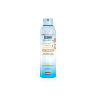 Isdin Transparent Spray Wet Skin Pediatrics For Kids SPF50 250ml
